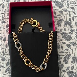 Juicy Couture Gold Link Necklace